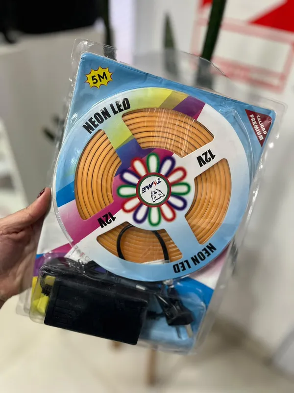 Tira neon 5mts color fijo - FoxCel