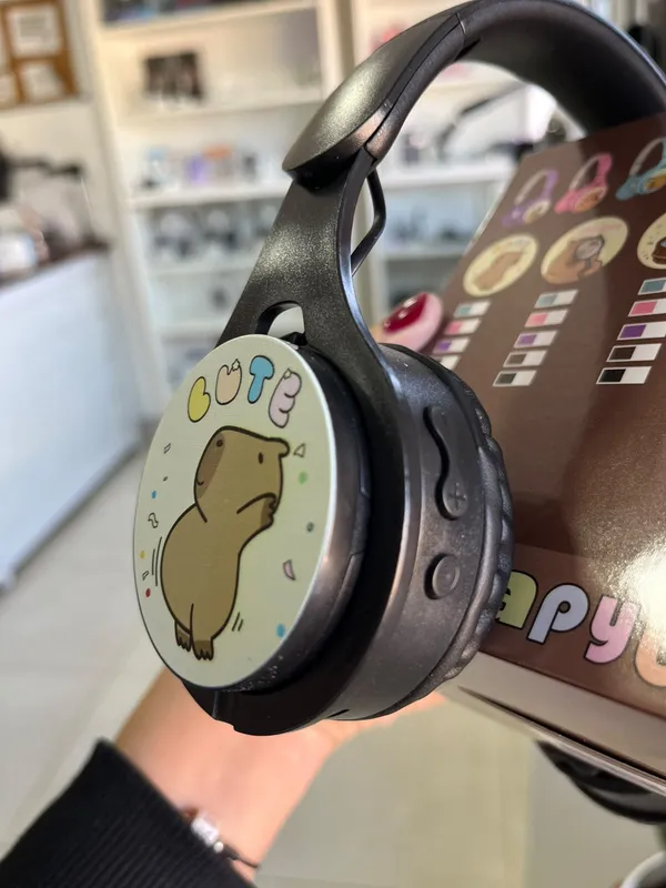 Auricular vincha BT capybara (TK-668L) - FoxCel