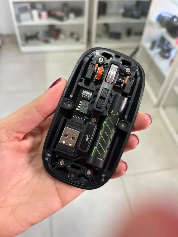 Mouse inalambrico BT/2.4g recargable - FoxCel