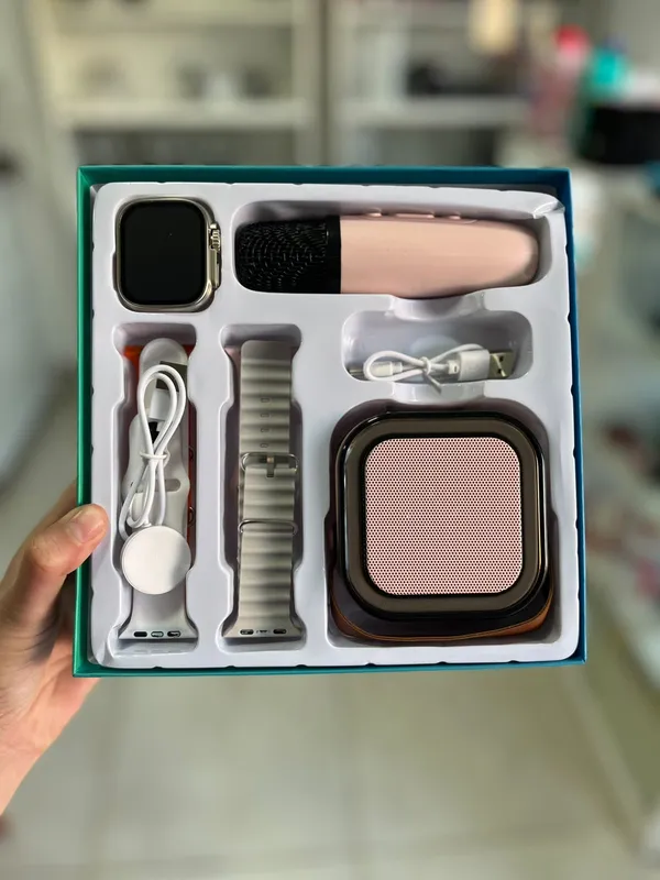 Kit Reloj + Parlante + Microfono - FoxCel